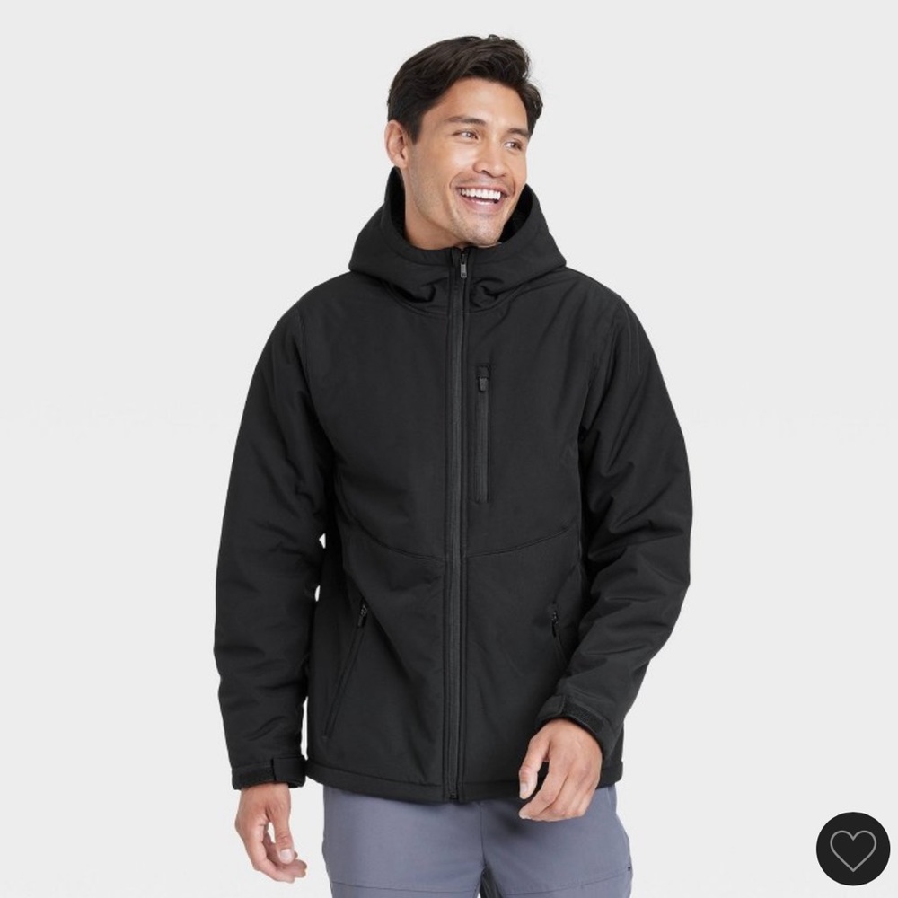 Men’s Black Softshell Jacket - image 1